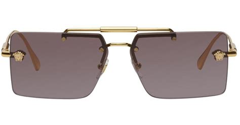 versace womens rimless glasses|Versace rimless glasses men's.